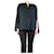 By Malene Birger Dark blue long-sleeved blouse - size UK 8 Acetate  ref.1199620
