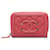 Chanel Pink CC Caviar Filigree Zip Around Small Wallet Leather  ref.1199670