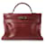 Hermès Hermes red 1999 Box Calf Kelly 40 Leather Pony-style calfskin  ref.1199674