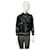 MONCLER Fiadone Giubbotto Black Shiny Bomber Style veste légère taille 1 Polyester Noir  ref.1199914