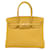 Hermès HERMES BIRKIN 30 Yellow Leather  ref.1200013