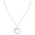 Tiffany & Co Sentimental heart Silvery White gold  ref.1200048