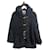 Duffle SAINT LAURENT  Coats T.International M Wool Black  ref.1200396