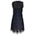 Autre Marque Marni Robe noire sans manches en dentelle Coton  ref.1200410