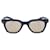 Autre Marque Blue/Brown Gauss Nc3 Square Frame Sunglasses Plastic  ref.1200437