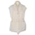 Hermès Gilet senza maniche con cintura color crema Crudo Cachemire  ref.1200441