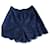 Shorts de encaje de camelias Chanel Azul marino Algodón  ref.1200542