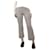 Autre Marque Pantalon à carreaux beige - taille UK 8 Polyester  ref.1200578