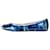 Roger Vivier Blue printed flat shoes - size EU 36.5  ref.1200580