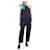 Msgm Purple one-shoulder jumpsuit - size UK 14 Cotton  ref.1200588