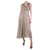 Autre Marque Neutral sequined dress - size UK 8 Polyester  ref.1200590
