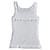 Camiseta sin mangas blanca Malizia de La Perla T. 1 condición inmaculada Blanco Algodón  ref.1200603