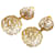 Orecchini pendenti CC in oro Chanel D'oro Metallo Placcato in oro  ref.1200609