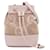Gucci Brown Mini Jumbo GG Canvas Ophidia Bucket Bag Beige Cloth Cloth  ref.1200628