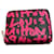 Louis Vuitton LV zippy coin graffiti Fuschia Cloth  ref.1200740