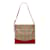 Tan Burberry Haymarket Check Shoulder Bag Camel Leather  ref.1200821