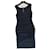 Dolce & Gabbana vestido crepé negro FR38/40 Pequeña TI46 Viscosa  ref.1200839