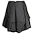 Alexander McQueen Draped Mini Skirt in Gray Wool Grey  ref.1200851