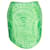 Mini-jupe crayon jacquard Balmain en polyamide vert Nylon  ref.1200862