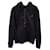 Louis Vuitton forrado com capuz de viagem facial em algodão preto  ref.1200867