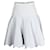 Alaïa Alaia Dotted High-Rise Flared Mini Skirt in Blue Viscose Cellulose fibre  ref.1200874