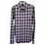 Camisa xadrez Tom Ford estilo ocidental com botões em algodão multicolorido Multicor  ref.1200878