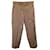 Pantalones de pierna ancha con bolsillo con solapa lateral Valentino Garavani en poliéster marrón Castaño  ref.1200881