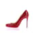 CHRISTIAN LOUBOUTIN  Heels T.eu 38 Patent leather Red  ref.1200932