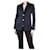 Hermès Navy blue wool blazer - size UK 10  ref.1201093