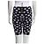 Balmain Jacquard Strickshorts Schwarz Weiß - Ansicht 2