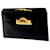 Christian Dior Purses, wallets, cases Golden Dark blue Leather Metal  ref.1201164