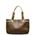 Gucci Leder-Web-Handtasche  73983 Braun  ref.1201211