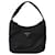 Saffiano Prada Réédition noire en Re-Nylon 2000 Mini bag Toile  ref.1201240