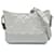 Bolso bandolera Gabrielle metálico pequeño plateado de Chanel Plata Cuero  ref.1201271