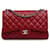 Patta foderata in caviale classico rosso Chanel Jumbo Pelle  ref.1201274