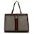 Gucci Brown GG Supreme Ophidia Tote Bag Beige Leather Cloth Pony-style calfskin Cloth  ref.1201287