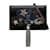 Borsa a tracolla decorata con monogramma Kate Saint Laurent nero Pelle Vitello simile a un vitello  ref.1201288