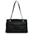 Bolso shopper Chanel CC Soft negro Cuero  ref.1201317