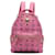 MCM Pink Mini Visetos Stark Backpack Cloth Cloth  ref.1201326