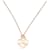 NEW POIRAY INTERLACE HEART NECKLACE MM YELLOW GOLD FORCAT CHAIN 18K NECKLACE Golden  ref.1201375