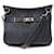 Hermès HERMES JYPSIERE HANDBAG 34 BLACK LEATHER BANDOULIERE LEATHER HAND BAG  ref.1201416