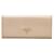 Prada Saffiano Continental Flap Wallet Pink Leder  ref.1201539