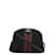 Gucci Bolso pequeño Ophidia Dome de ante 499621 Negro Suecia  ref.1201541