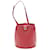 Louis Vuitton Cluny Rot Leder  ref.1201607