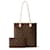 Louis Vuitton Carry It Monogram Canvas Handbag Brown