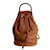 Gucci Gucci Bamboo backpack in brown leather, Maxi size  ref.1202001