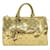 Louis Vuitton Speedy 30 Dourado Lona  ref.1202136