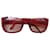 Christian Dior Red acetate glasses.  ref.1202181