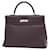 Hermès hermes kelly 35 Purple Leather  ref.1202205