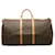 Louis Vuitton Keepall Bandouliere 60 Brown Cloth  ref.1202220
